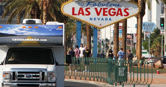 Ontdek het Westen van Amerika en haal de camper op in Las Vegas