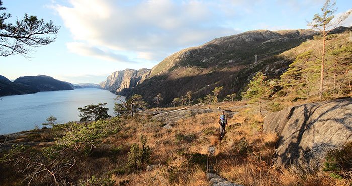 Fjorden Scandinavië