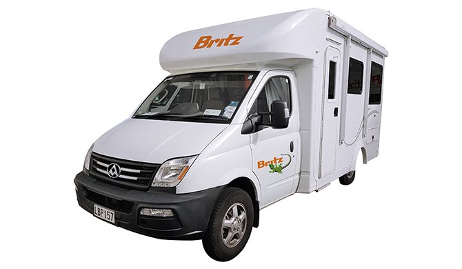 Ga op camperreis door Nieuw-Zeeland en huur de Britz Discovery camper