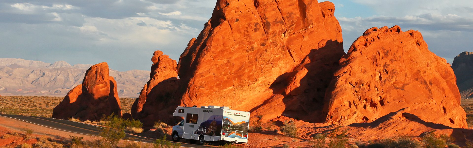 Bezoek de valley of fire tijdens een camperreis door Amerika met Cruise America