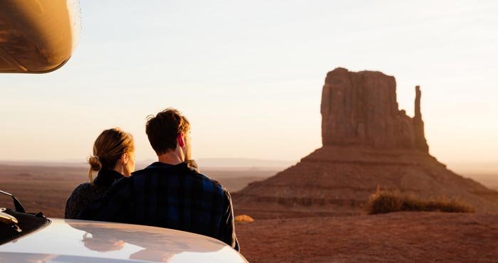 Bewonder de Monument Valley tijdens een camperreis door Amerika met Victoria CamperHolidays 