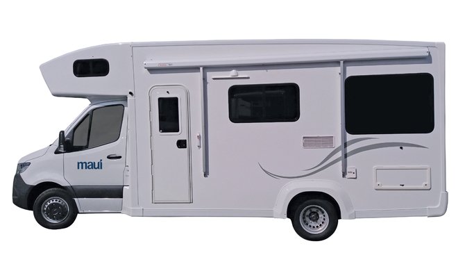 Ga op camperreis in de Maui Beach camper