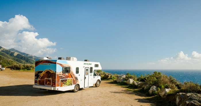 Geniet van de Highway 1 in een camper van Cruise America
