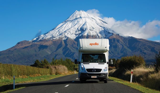 Op camperreis door Nieuw-Zeeland in de Apollo Euro Deluxe camper