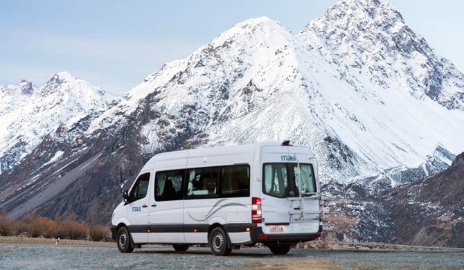 Ga op camperreis door Nieuw-Zeeland in de Maui Ultima camper