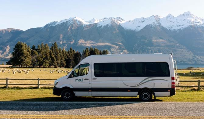 Ga op camperreis door Nieuw-Zeeland in de Maui Ultima Plus camper