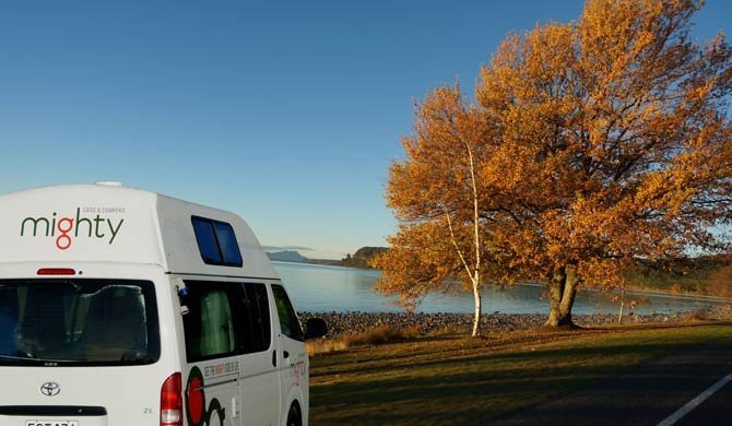 Ga op camperreis door Nieuw-Zeeland in de Mighty Highball camper