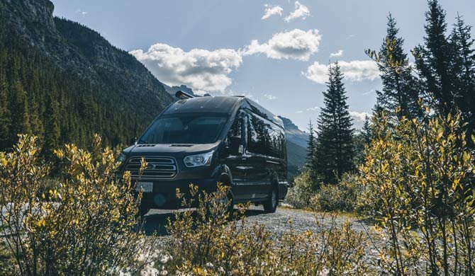 Ga op camperreis door Canada in de Fraserway Van Conversion Camper