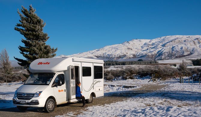 Ga op camperreis door Nieuw-Zeeland en huur de Britz Discovery camper