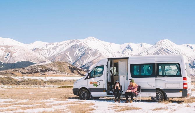 Ga op camperreis door Nieuw-Zeeland in de Britz Venturer camper