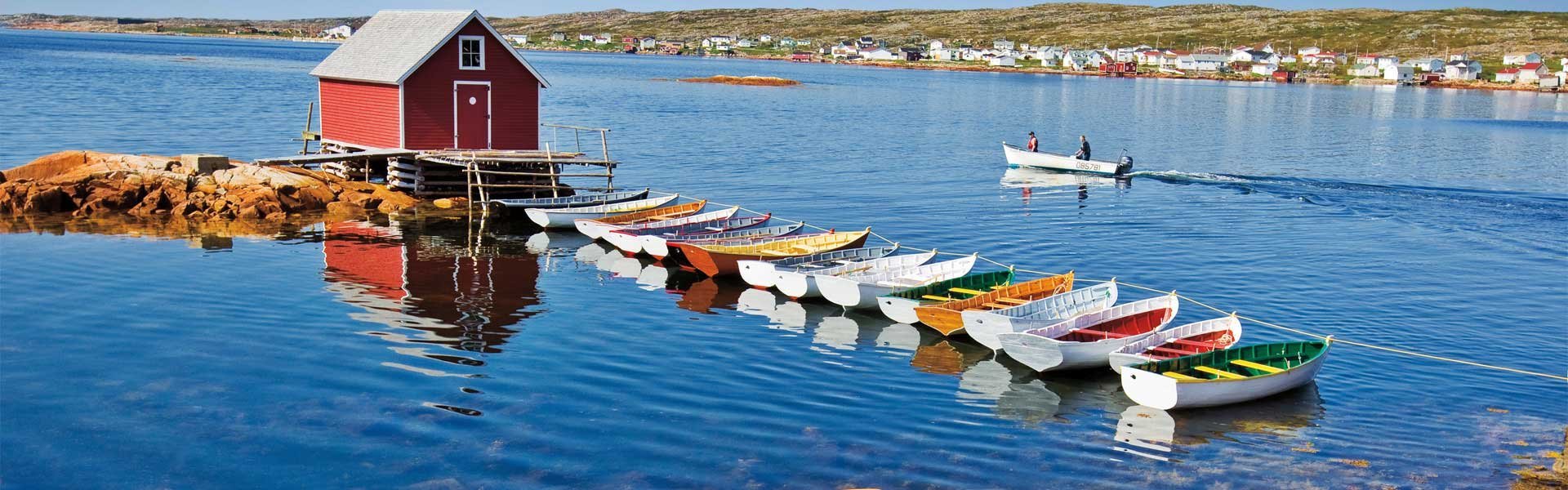 Bezoek Fogo Island tijdens een camperreis door Canada met Victoria CamperHolidays 