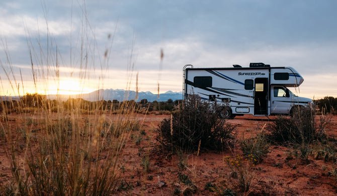 Op camperreis door Amerika in de Britz 4Berth camper