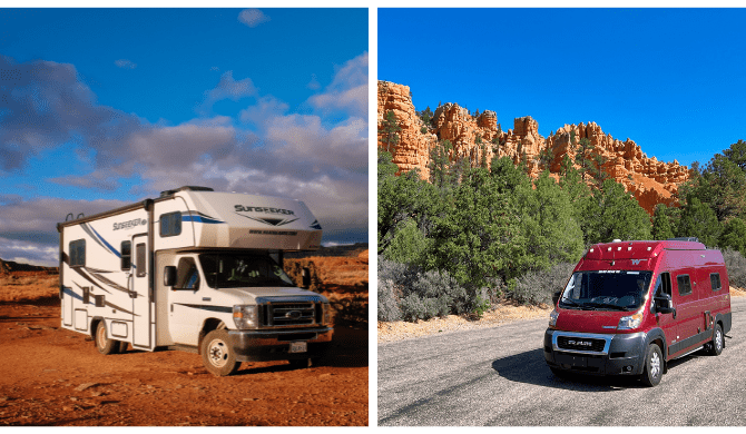 Op camperreis door Amerika in een camper van Britz