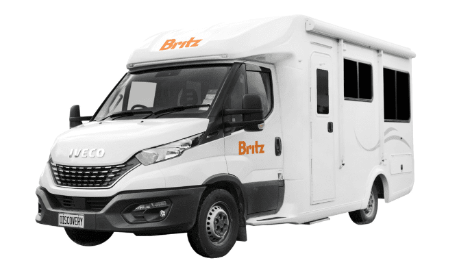 Ga op camperreis door Nieuw-Zeeland en huur de Britz Discovery camper