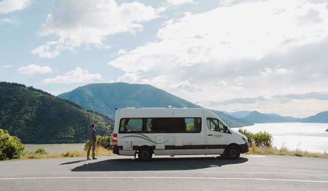 Op camperreis door Nieuw-Zeeland in de Mighty Deuce Plus camper