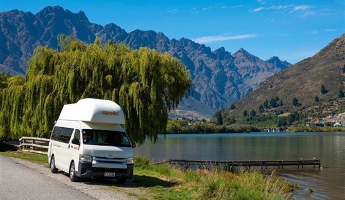 Op camperreis door Nieuw-Zeeland in de Apollo Hitop camper