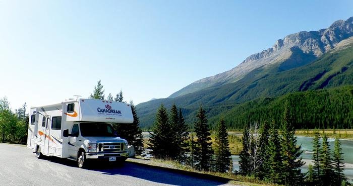 Nieuwe wegbrengcampers Canada