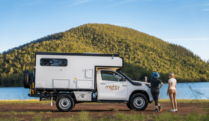 Ga op camperreis door Australië in de 4WD camper van Mighty