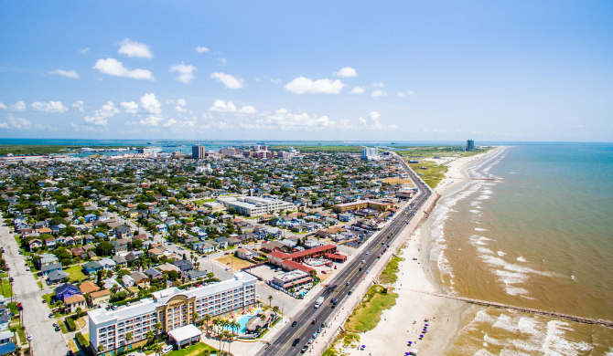 Ga op camperreis door Texas en bezoek Galveston