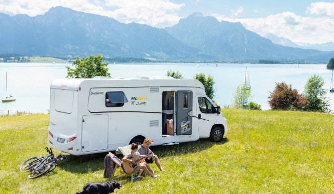 Ga op camperreis door Schotland in een camper van McRent
