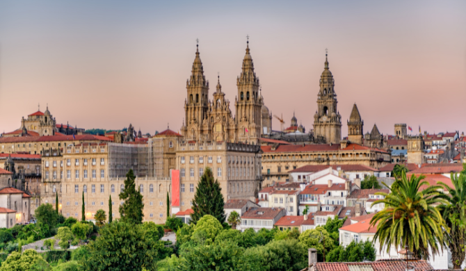 Santiago de Compostela Baskenland