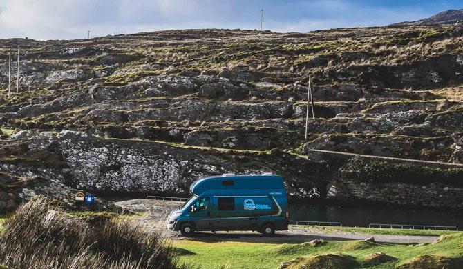 Ga op camperreis door Ierland in een camper van Bunk