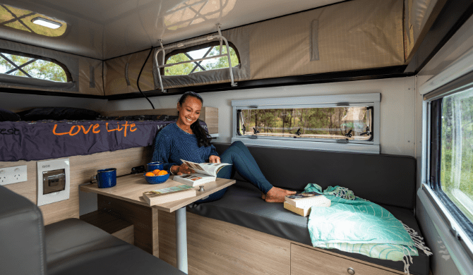 Ga op camperreis door Australië in de 4WD camper van Mighty