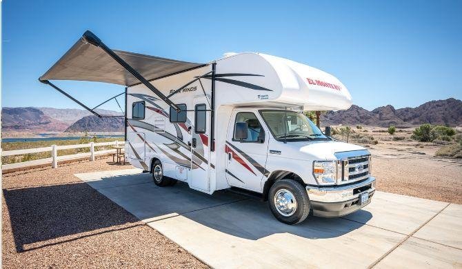 Ga op camperreis door Amerika in de El Monte C22 camper