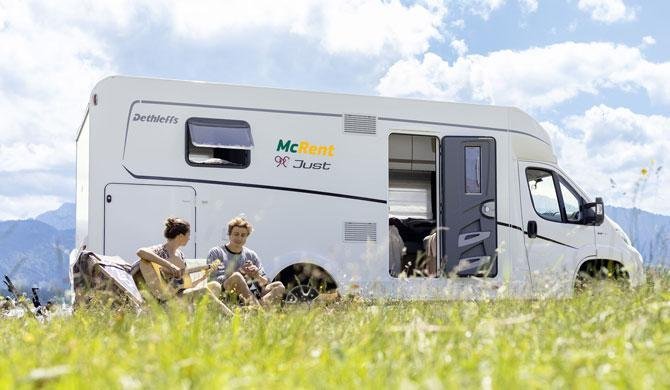 De McRent Compact Standard camper
