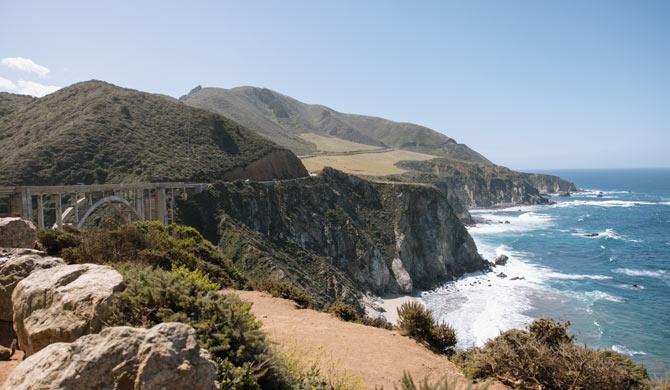 Ga op rondreis langs de Highway 1 van Californië