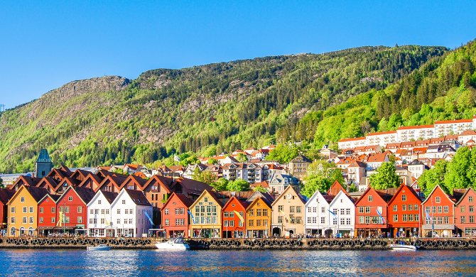 Ontdek de stad Bergen tijdens je camperreis door Noorwegen 