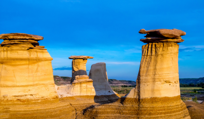 Ontdek Drumheller tijdens een camperreis door Alberta met Victoria CamperHolidays