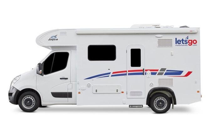 Lets Go 2 Berth Voyager Deluxe camper