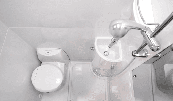 De badkamer van de maui sunset