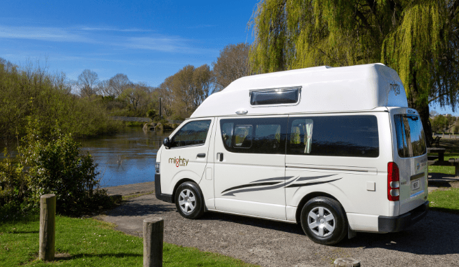 De Mighty LITE DeLITE camper in Nieuw Zeeland