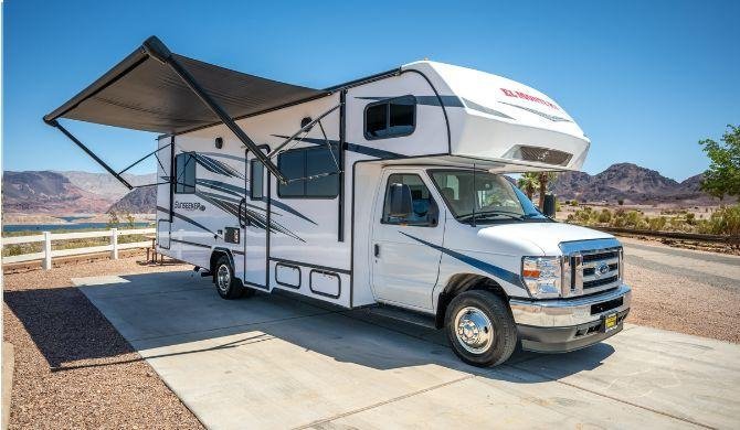 Ga op camperreis door Amerika in de El Monte C28 camper