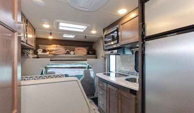 Interieur van de Four Seasons C-Medium camper