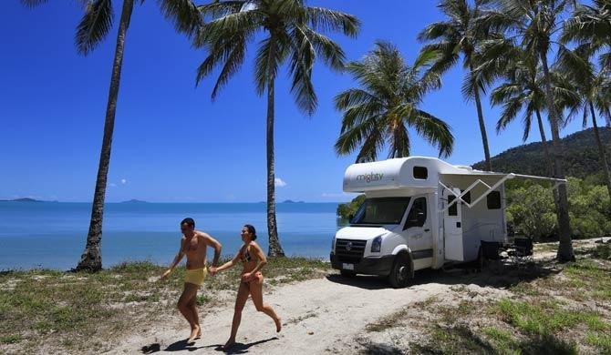 Ga op camperreis door Australië in de Mighty Big Six camper