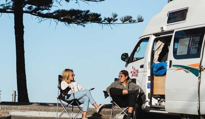 Met de Hippie Endeavour camper op reis door Australië