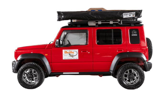 Ga op camperreis door Zuid-Afrika en Namibië in de Jimny van Britz