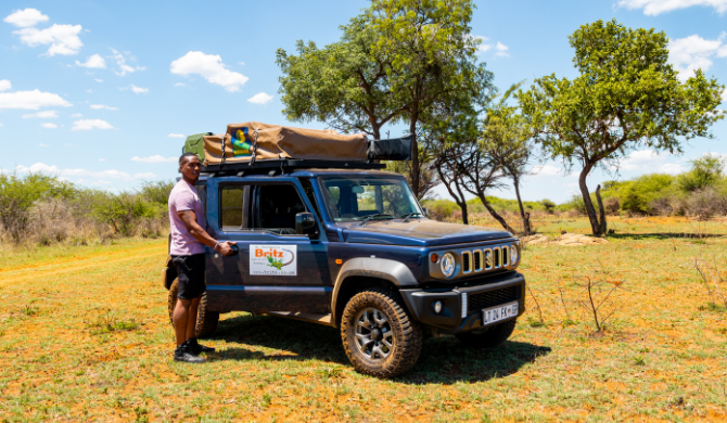 Ga op camperreis door Zuid-Afrika en Namibië in de Jimny van Britz
