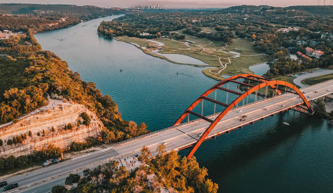 Ga op camperreis door Texas vanuit Austin
