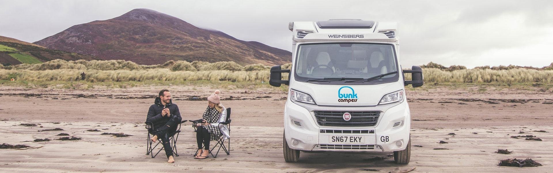 Ga op camperreis door Ierland en huur een camper bij Bunk Campers