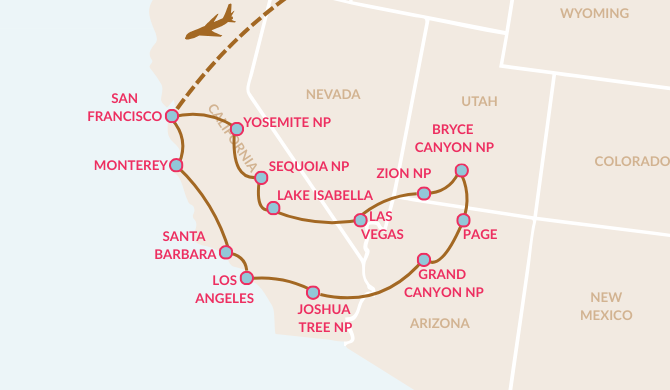 kaartje-camperreis-het-beste-van-het-westen-vanuit-san-francisco kaartje-camperreis-het-beste-van-het-westen-vanuit-san-francisco